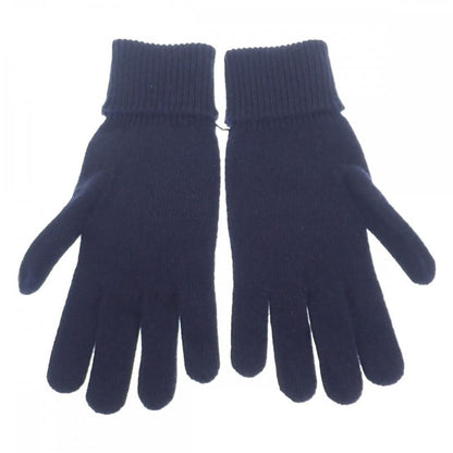 Gucci GG Logo Gloves S 676116_4gacx_4179 Gloves Cashmere Wool Navy Ladies [S