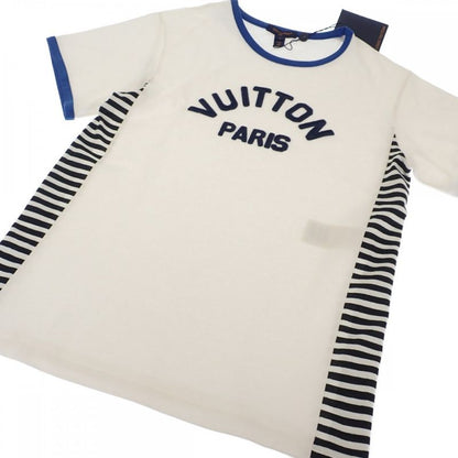 Louis Vuitton Paris Size S 1abcfo Short Sleeve T-shirt Cotton White Mens