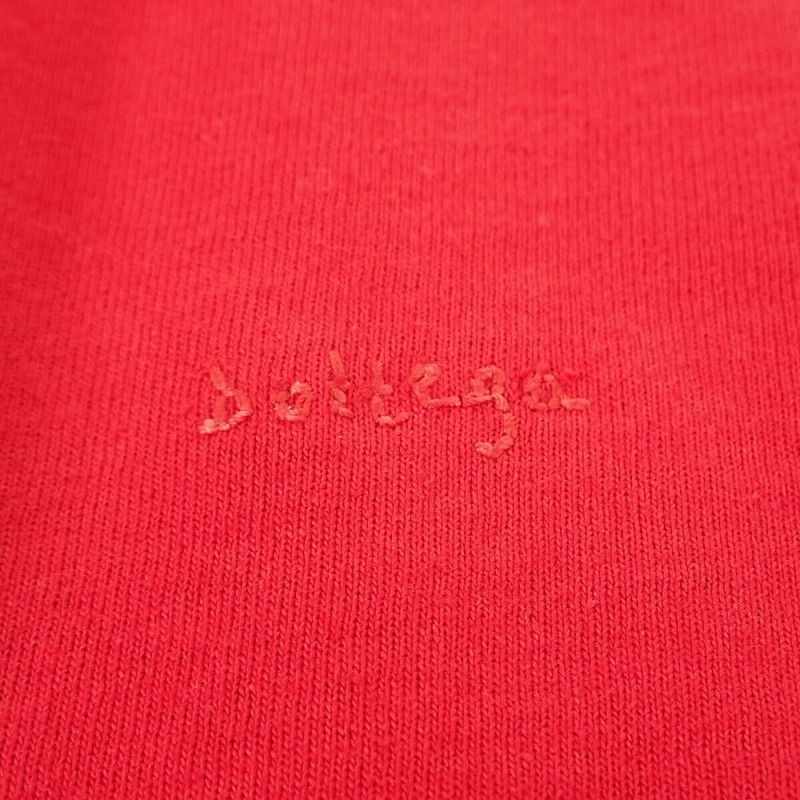Bottega Veneta Double Layer Size S 661788_v16e0 Short Sleeve T-shirt Cotton Red
