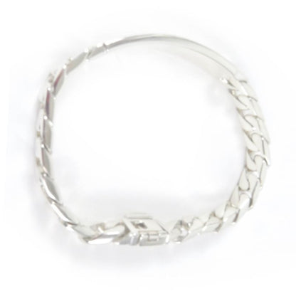 Tiffany & Co Vintage Idbracelet Kihei Chain Accessory Sv925 Silver Weight 53g