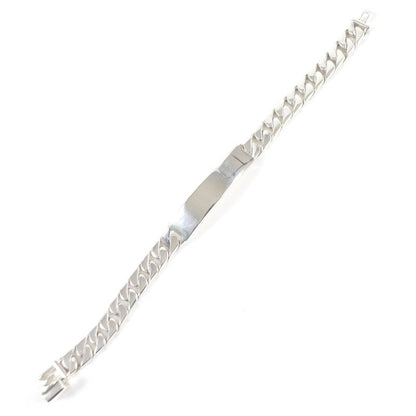 Tiffany & Co Vintage Idbracelet Kihei Chain Accessory Sv925 Silver Weight 53g