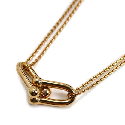 Tiffany & Co Tiffany & Co 18K Pink Gold Pink Gold Hardware Double Link Large