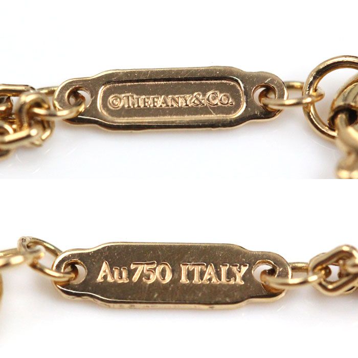 Tiffany & Co Tiffany & Co 18K Pink Gold Pink Gold Hardware Double Link Large