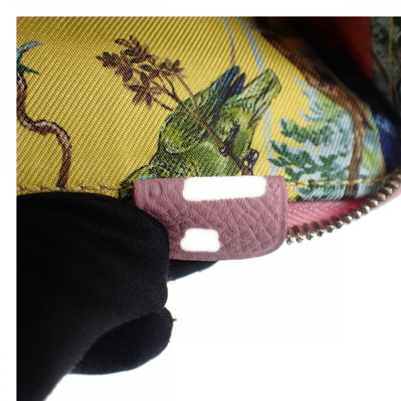 Hermes Azap Compact Mini Coin Case Vaux Epson Mauve Sylvestre Pink Ladies [AB