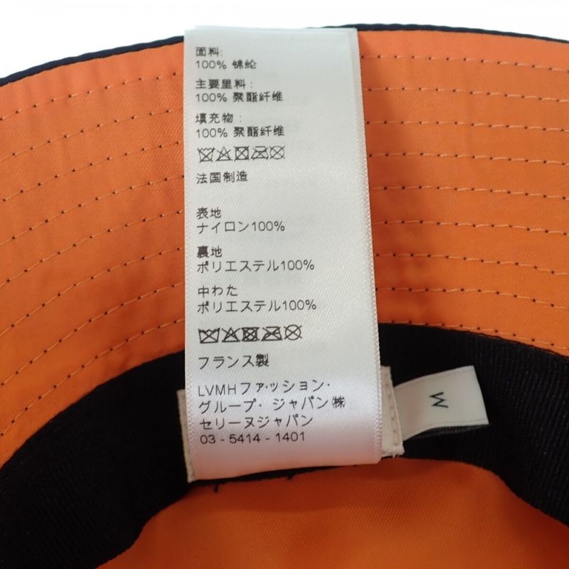 Celine Bucket M 2aub0930c.38no Hat Nylon Black Men's Women's [AB Rank]