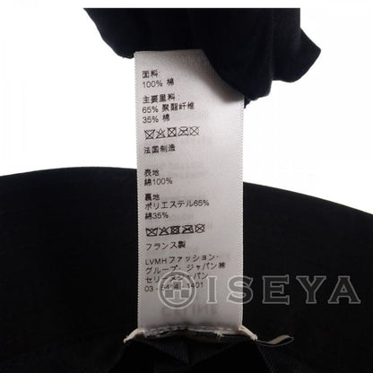 Celine Bucket M 2au5b968p.38ub Hat Gabardine Cotton Black Men's [S Rank