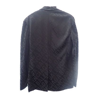 Balenciaga Fluid Jacquard L 671671_tio381_000 Tailored Jacket Polyester Rayon