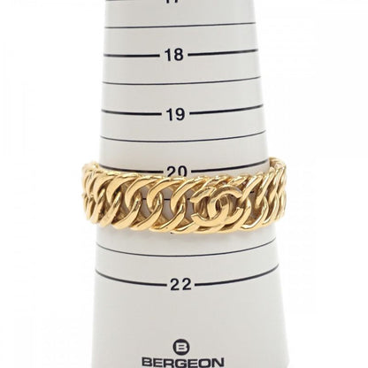 Chanel Coco Mark Bangle GP Gold Ladies [AB Rank]