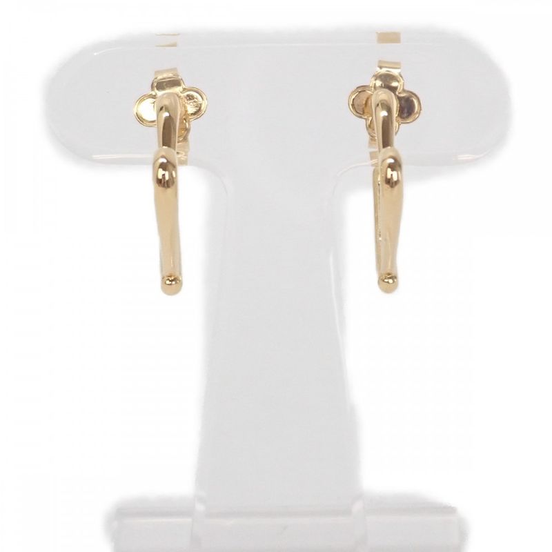 Louis Vuitton Bookle Dreille Heart Foreign Love GM M00464 Earrings GP Gold