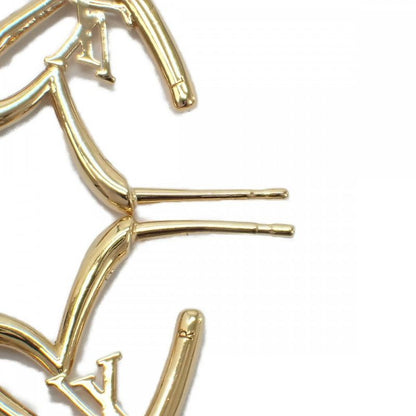 Louis Vuitton Bookle Dreille Heart Foreign Love GM M00464 Earrings GP Gold