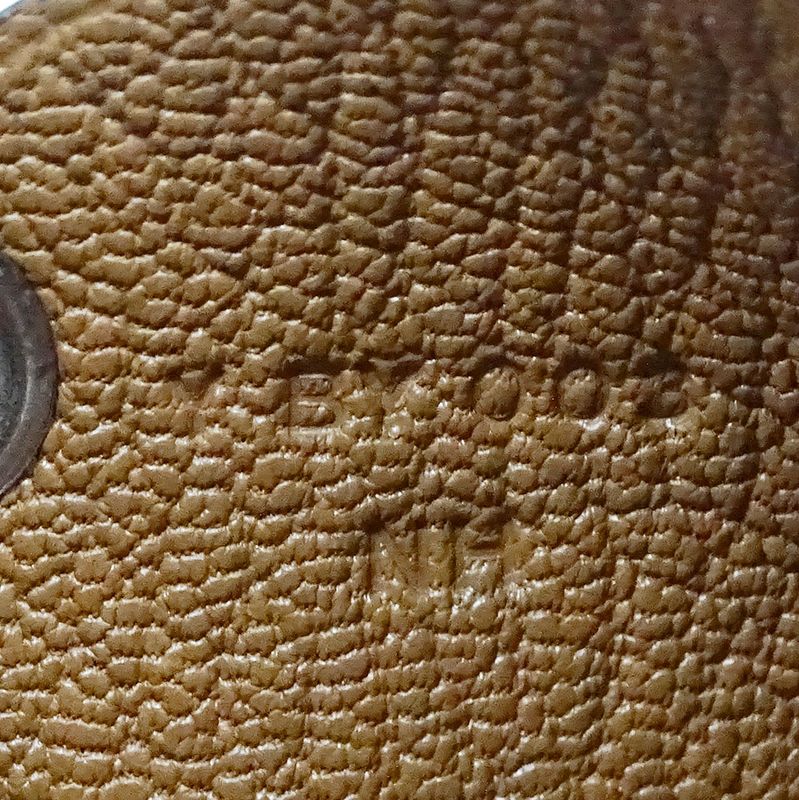 Hermes Card Case Ladies Men Brand Calvi Chevre Blue Aztec Business Card Holder