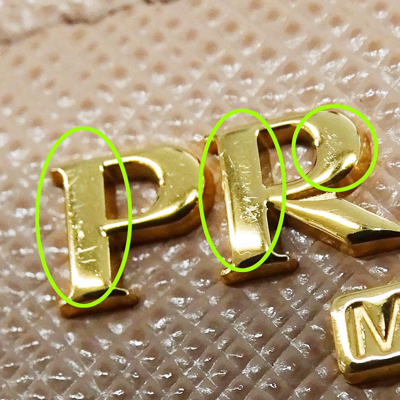 Prada Wallet Women's Brand Bifold Wallet Saffiano Pink Beige 1ml018 Compact