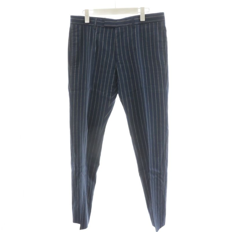 Gucci Suit Set-up Top And Bottom Tailored Jacket Single Pants Slacks Striped