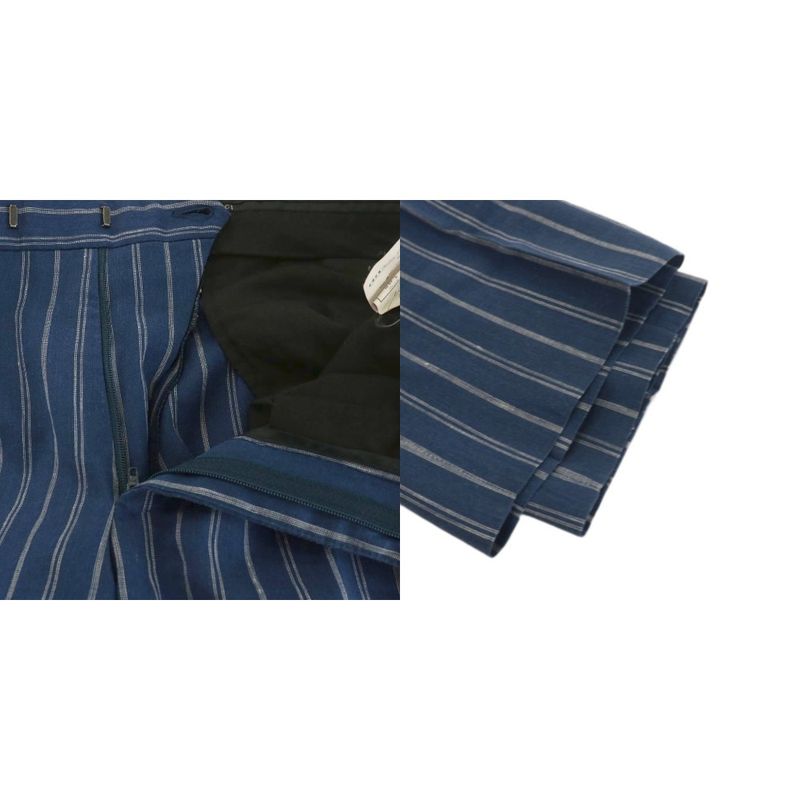 Gucci Suit Set-up Top And Bottom Tailored Jacket Single Pants Slacks Striped