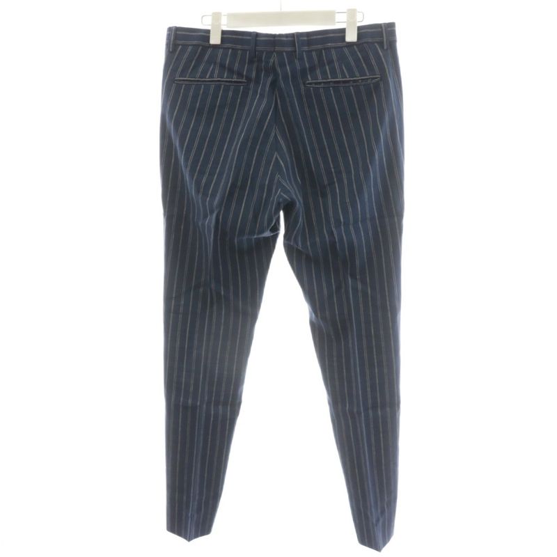 Gucci Suit Set-up Top And Bottom Tailored Jacket Single Pants Slacks Striped