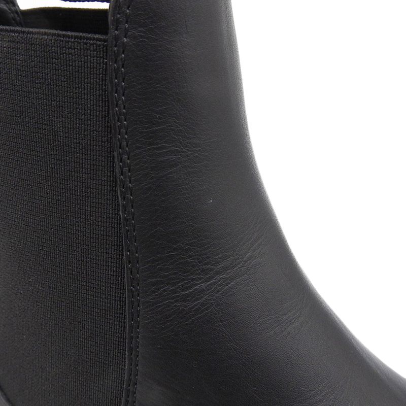 Christian DIOR Current Saleitem Iron Short Boots Side Gore Chelsea Rubber And