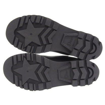 Christian DIOR Current Saleitem Iron Short Boots Side Gore Chelsea Rubber And