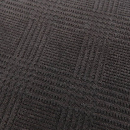 Unused With Box Cartier 2012 Item L3001156 Glen Check Suede Leather 8cc Wallet