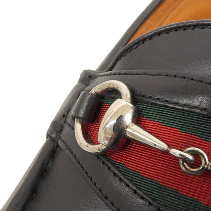 Boxed Ultra Gucci 157440 Sherry Line Horsebit Leather Loafers Dress Shoes 42.5