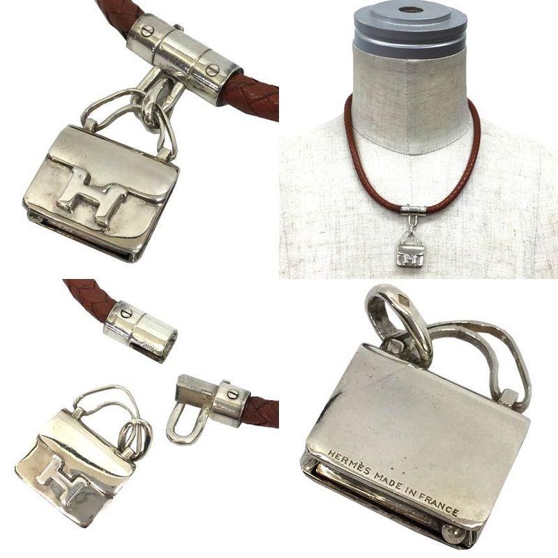 Hermes Constance Choker Necklace Bracelet Vintage Aq11656