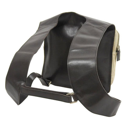 Prada 90's Vintage 1999ss Collection Box Calf Leather Canvas Backpack Bag Ultra