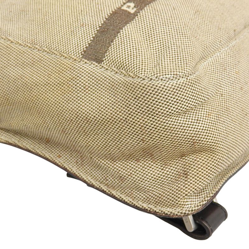 Prada 90's Vintage 1999ss Collection Box Calf Leather Canvas Backpack Bag Ultra