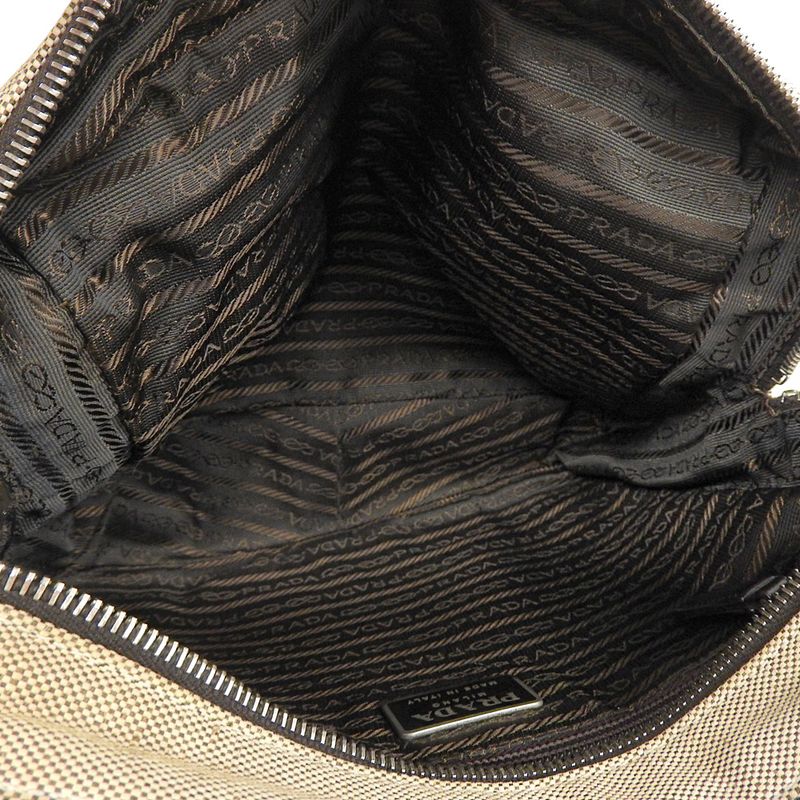 Prada 90's Vintage 1999ss Collection Box Calf Leather Canvas Backpack Bag Ultra