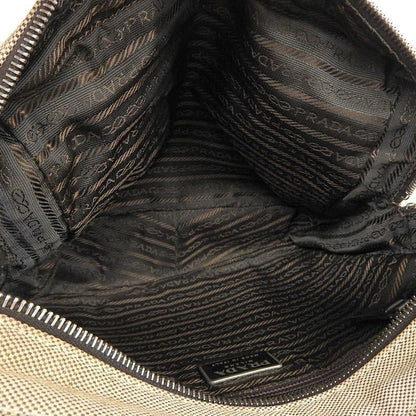 Prada 90's Vintage 1999ss Collection Box Calf Leather Canvas Backpack Bag Ultra