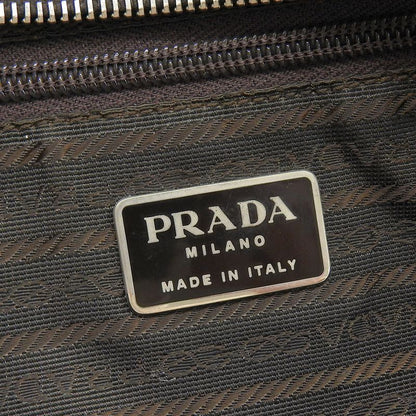 Prada 90's Vintage 1999ss Collection Box Calf Leather Canvas Backpack Bag Ultra