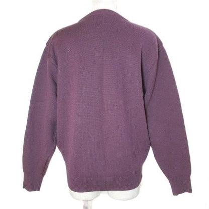 Christian DIOR Sports Vintage Knit Sweater Thick Wool Long Sleeve Eiffel Tower