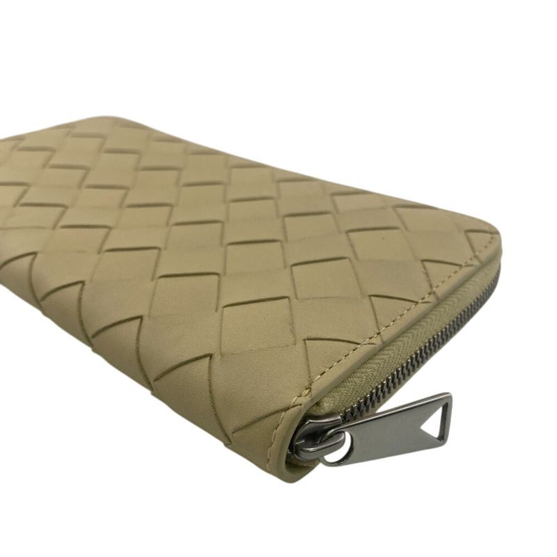 Bottega Veneta Bottega Veneta Round Zipper Maxi Intrecciato Long Wallet Branded