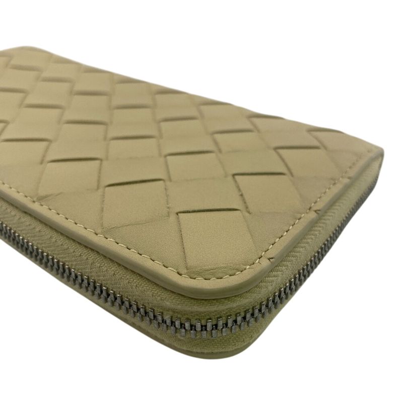 Bottega Veneta Bottega Veneta Round Zipper Maxi Intrecciato Long Wallet Branded