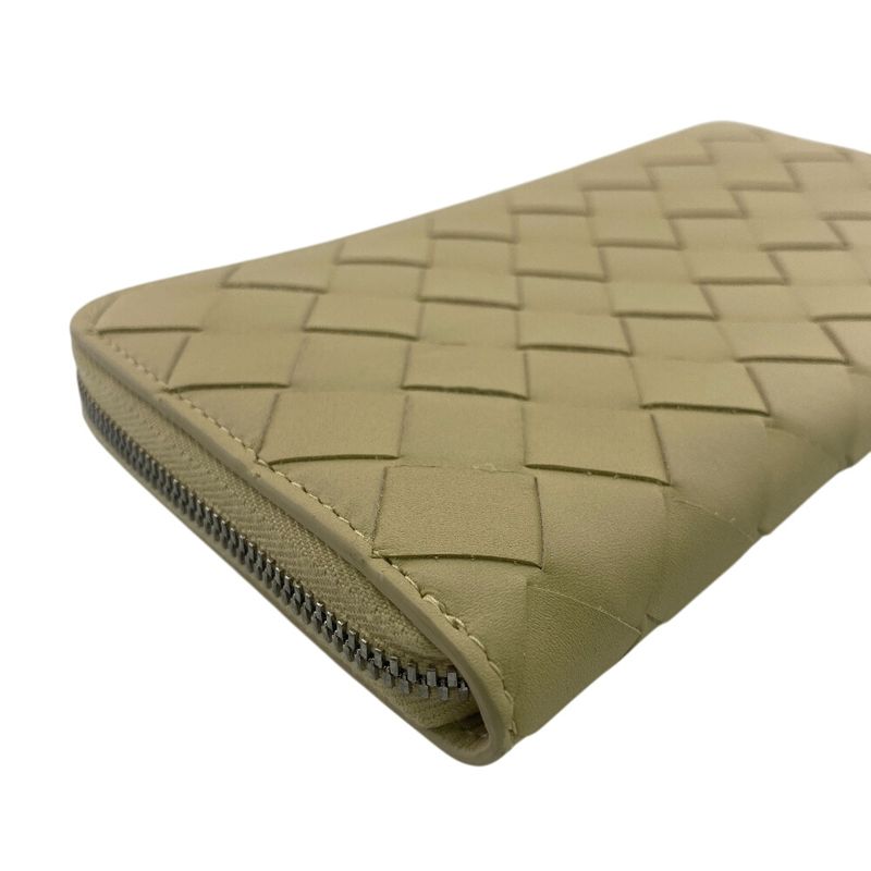 Bottega Veneta Bottega Veneta Round Zipper Maxi Intrecciato Long Wallet Branded