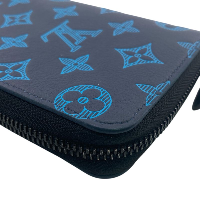 Louis Vuitton M82322 Zippy Wallet Vertical Monogram Shadow Long Wallet Brand