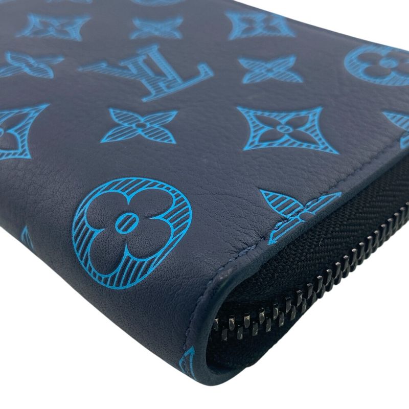 Louis Vuitton M82322 Zippy Wallet Vertical Monogram Shadow Long Wallet Brand