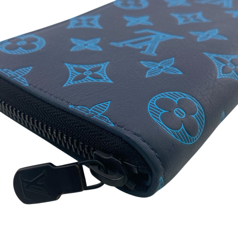 Louis Vuitton M82322 Zippy Wallet Vertical Monogram Shadow Long Wallet Brand