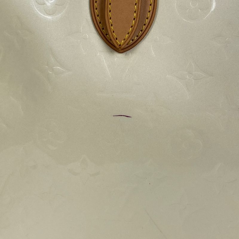 Louis Vuitton Brentwood Handbag Enamel Tote Monogram Vernis Pe Lou (white)