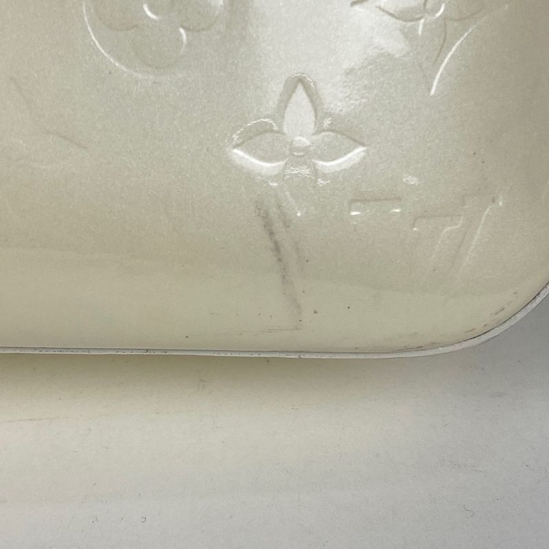 Louis Vuitton Brentwood Handbag Enamel Tote Monogram Vernis Pe Lou (white)