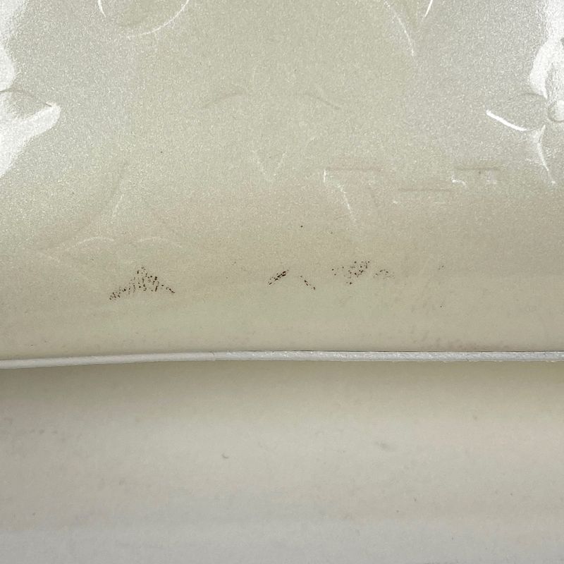 Louis Vuitton Brentwood Handbag Enamel Tote Monogram Vernis Pe Lou (white)