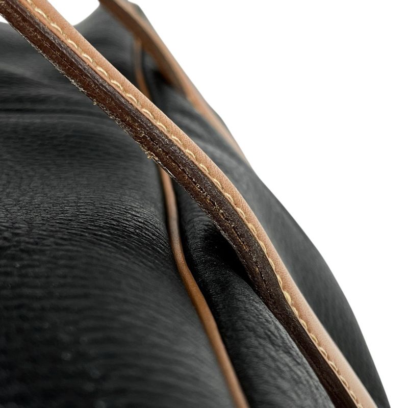 Hermes Victoria 50 Travel Handbag Boston Bag Ardenne Black 0O Women