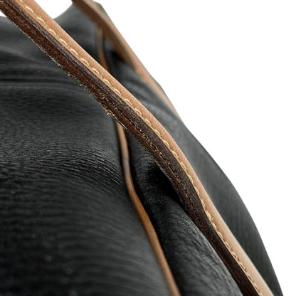 Hermes Victoria 50 Travel Handbag Boston Bag Ardenne Black 0O Women