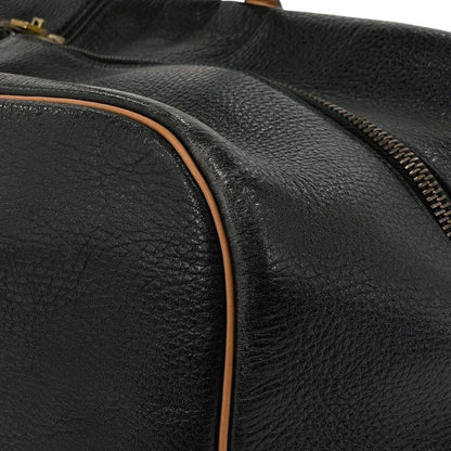 Hermes Victoria 50 Travel Handbag Boston Bag Ardenne Black 0O Women