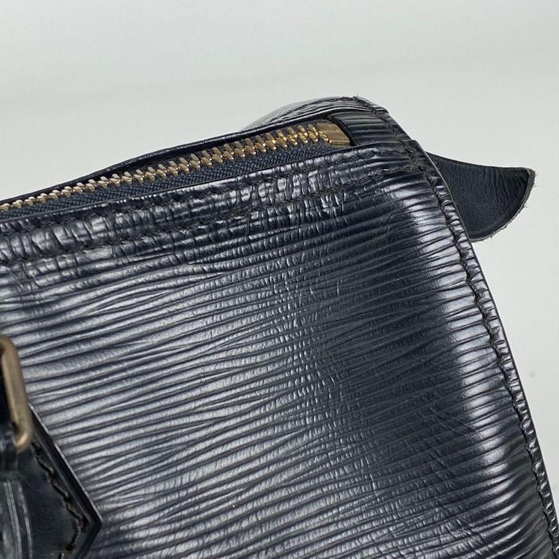 Louis Vuitton Speedy 30 Boston Bag Commuter Handbag Epi Noir Black (black)