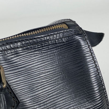 Louis Vuitton Speedy 30 Boston Bag Commuter Handbag Epi Noir Black (black)
