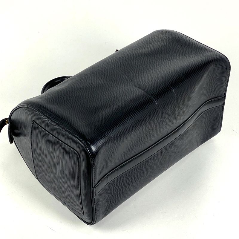 Louis Vuitton Speedy 30 Boston Bag Commuter Handbag Epi Noir Black (black)