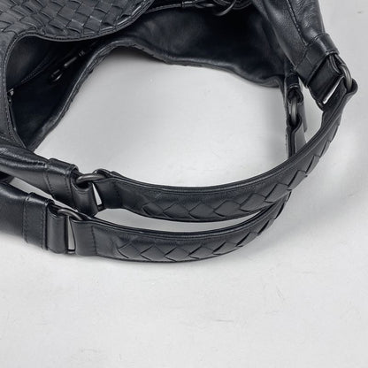 Bottega Venetaveneta Intrecciato Handbag Campana One Shoulder Handbag Leather