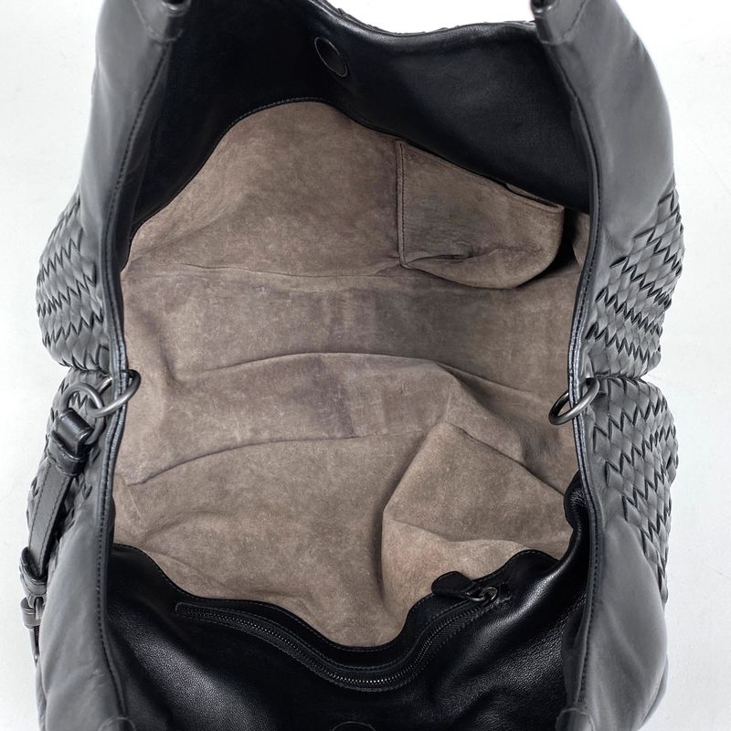 Bottega Venetaveneta Intrecciato Handbag Campana One Shoulder Handbag Leather