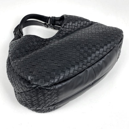 Bottega Venetaveneta Intrecciato Handbag Campana One Shoulder Handbag Leather