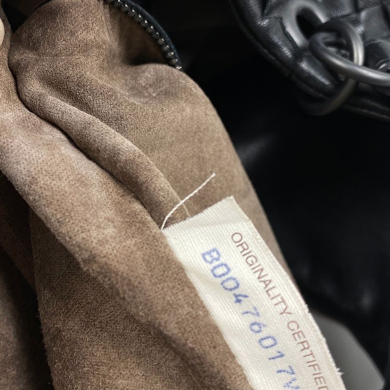 Bottega Venetaveneta Intrecciato Handbag Campana One Shoulder Handbag Leather