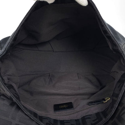 Fendi Zucca Pattern Chain Shoulder Bag Mia One Shoulder Bag Canvas 8br614 Women